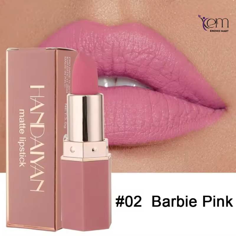 HANDAIYAN Square Tube Matte Lipstick, 6 Shades Velvet Lip Stick thumbnail 2