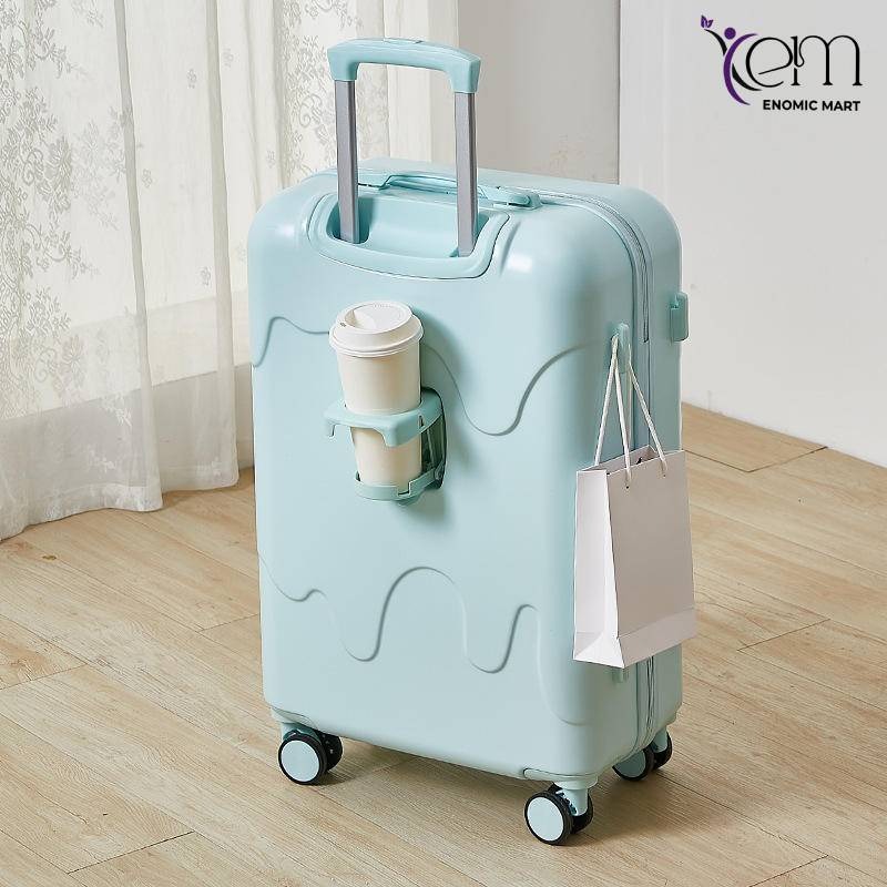 Suitcase Travel Suitcase ABS PC Combination Lock Luggage thumbnail 5
