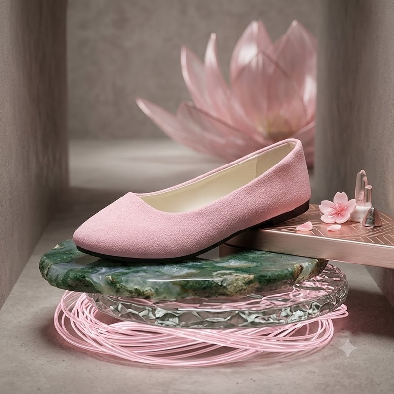 Women's Pointed Toe Ballet Flats thumbnail 8