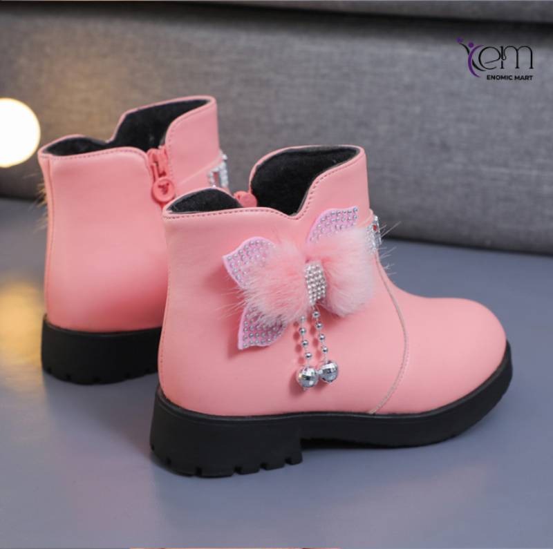 Winter New Style Students and Girls in the Tube Warm Leather Boots thumbnail 2