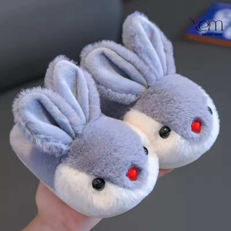 Toddler Kids Slippers Baby Girl Boy House Shoes thumbnail 4
