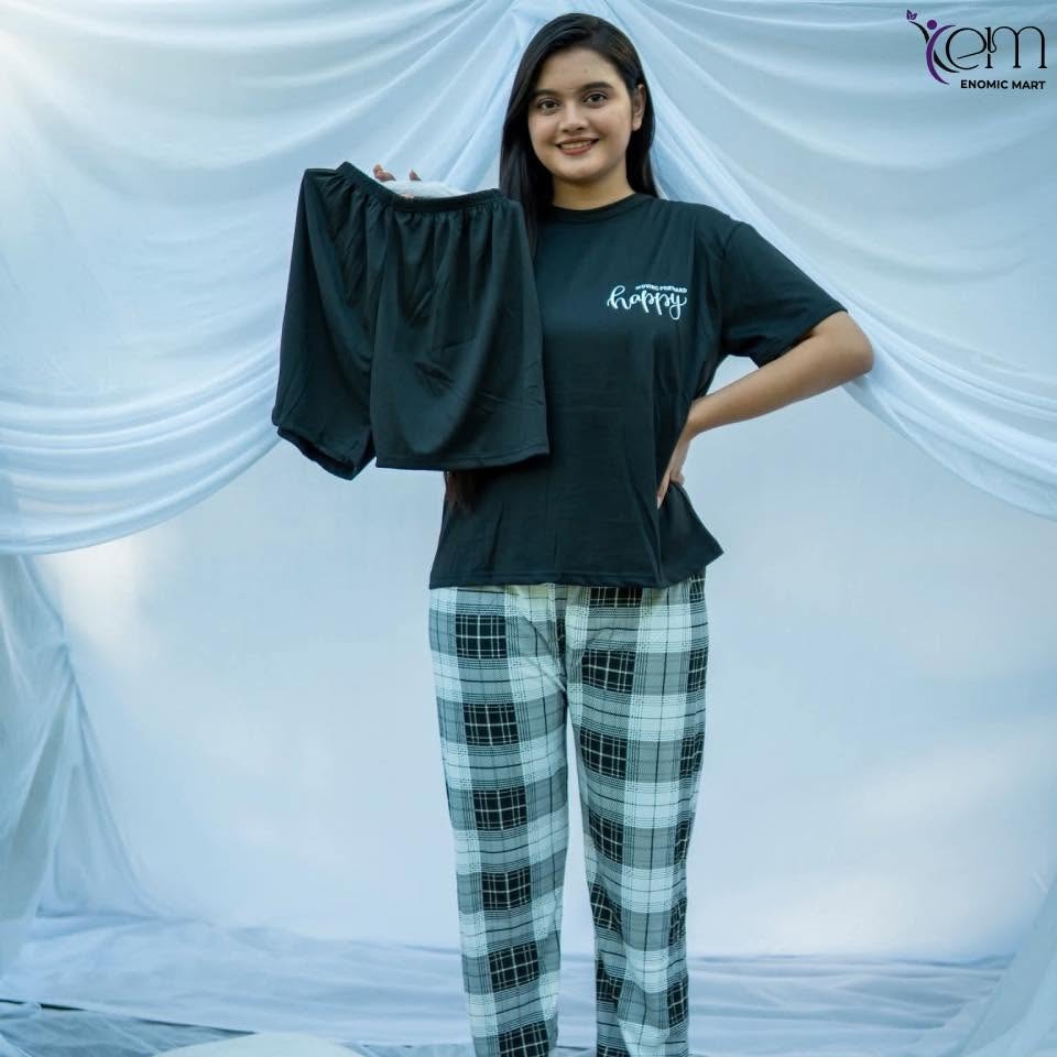 Women's New Summer Thermal Pajamas Korean-Style thumbnail 2