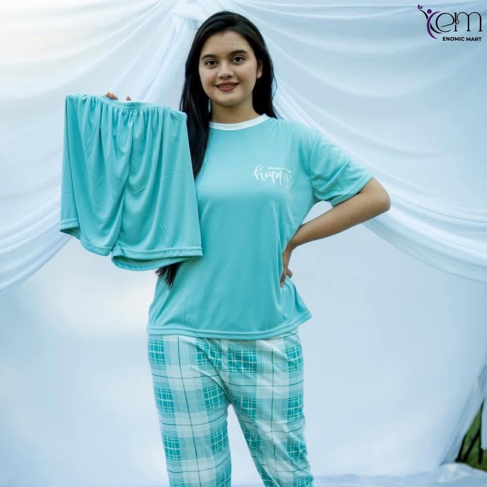 Women's New Summer Thermal Pajamas Korean-Style thumbnail 4