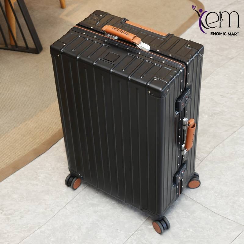Wholesale Lightweight Travel Luggage Set Aluminum Frame PC Suitcase thumbnail 2