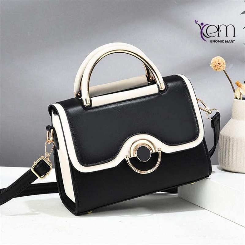 Women Oil Wax Large Tote Shoulder Handbag