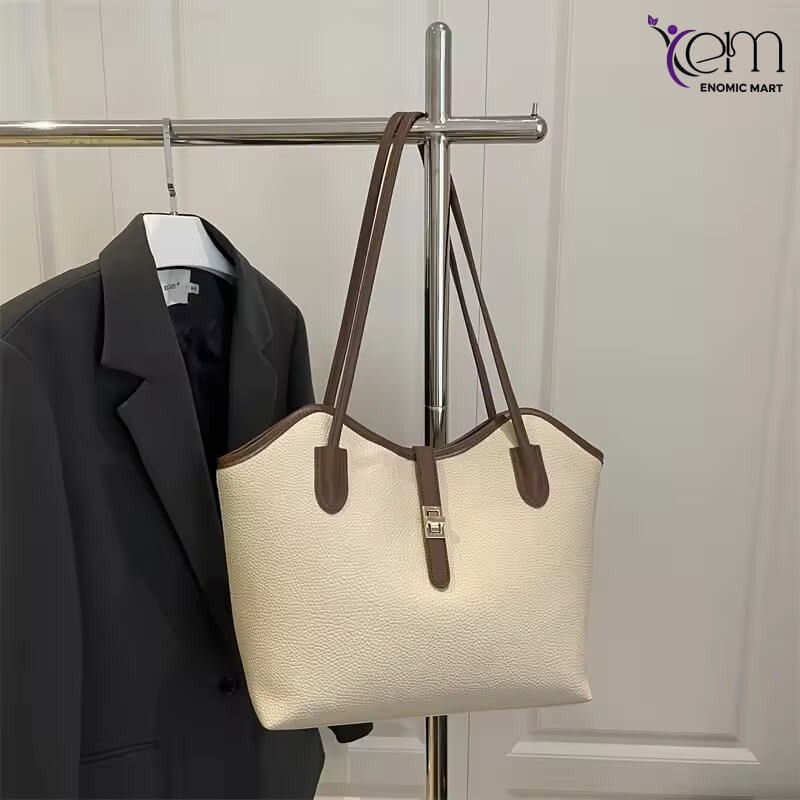 New Arrival Cheap Lady's Tote Bags Large Capacity PU Leather thumbnail 2