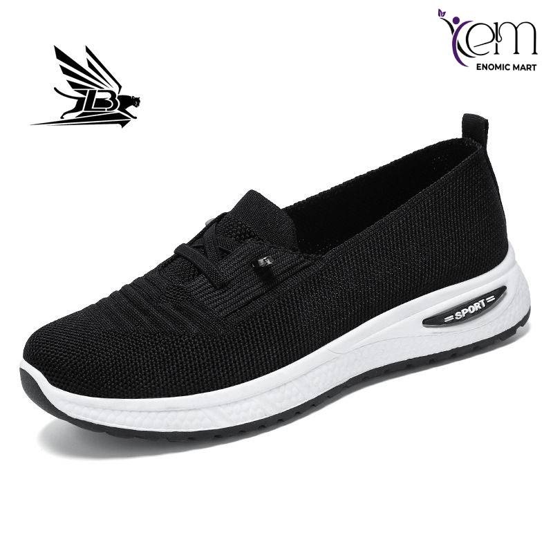 Casual Sports Walking Flying Weaving Shoes