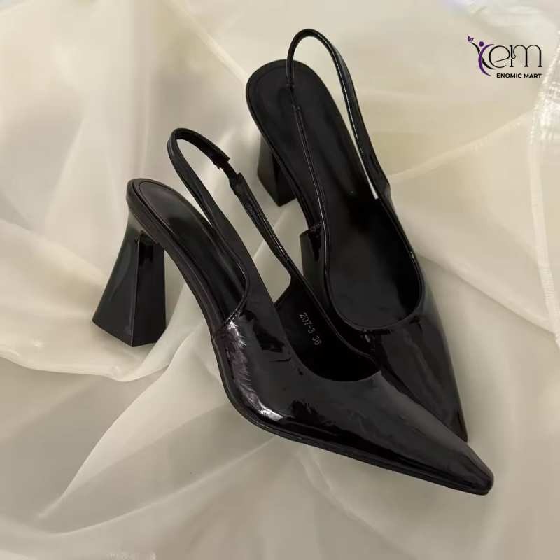 New Arrival Wholesale Sexy Patent Leather Heel
