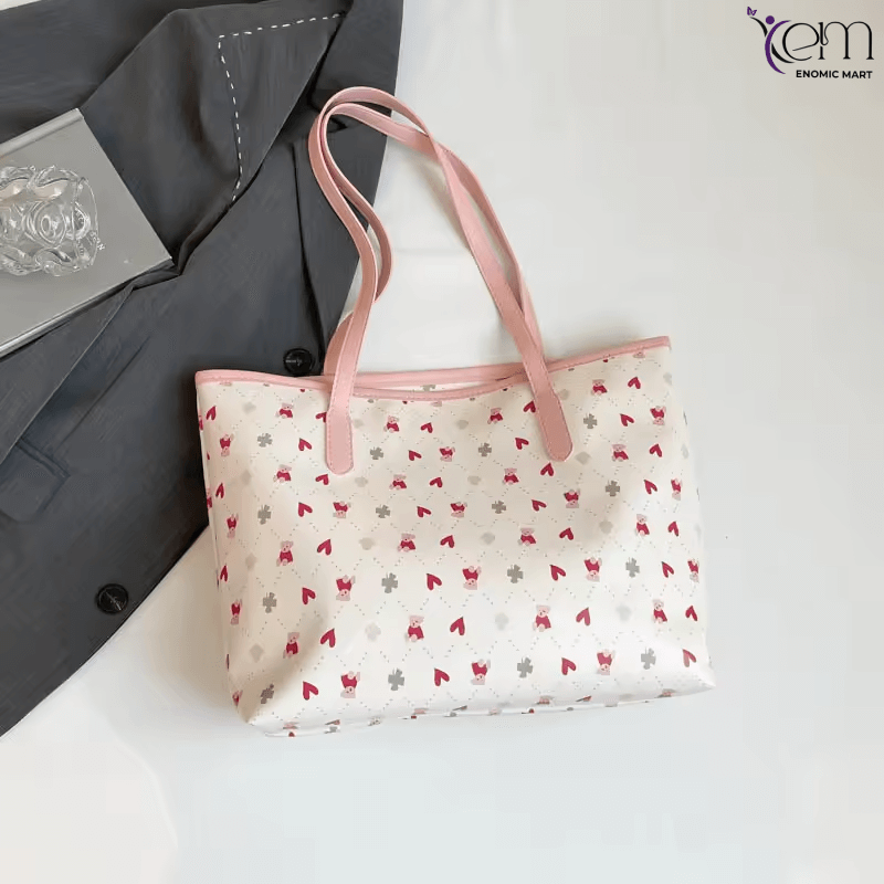 Tote Bag Women's Large Capacity Portable Shoulder Bag thumbnail 2