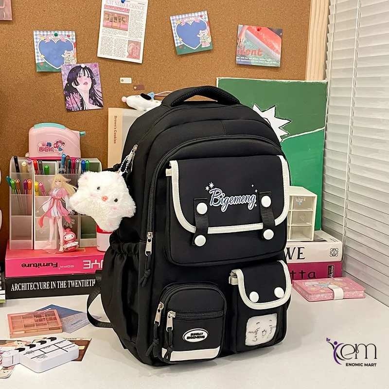 New Custom Logo Waterproof School Backpack