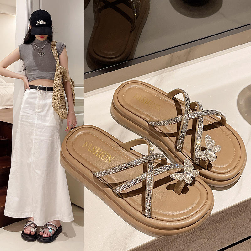 Women's French Flat Sandals thumbnail 3