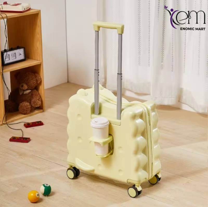 Mini Trolley Luggage with Cup Holder thumbnail 3