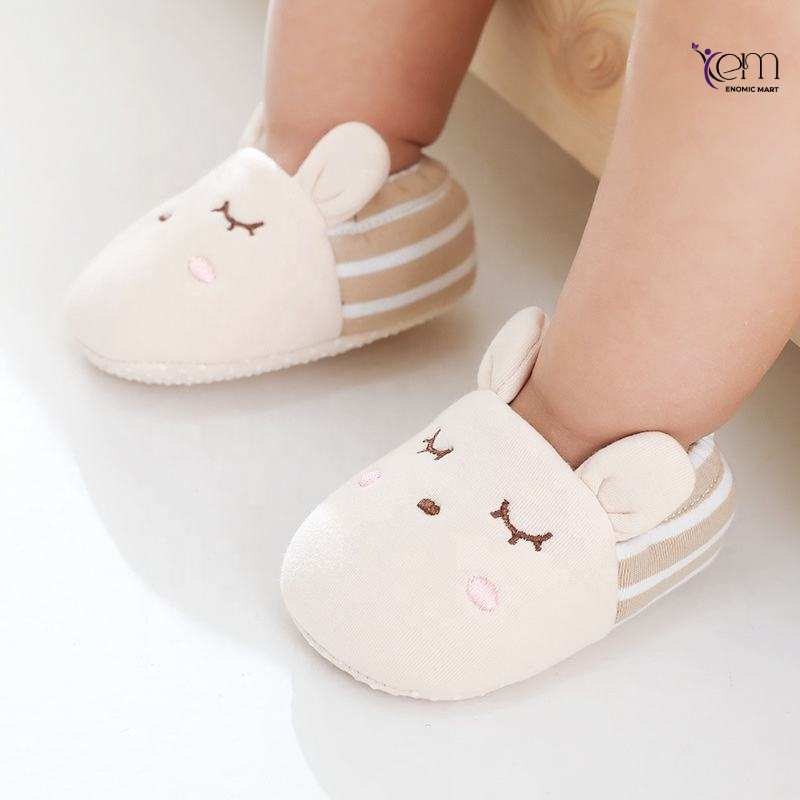Animal Pattern Newborn Baby Toddler Sock Shoes thumbnail 2