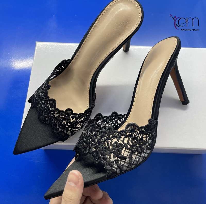 Summer European-American Fashion Pointed Toe Thin Heel thumbnail 2