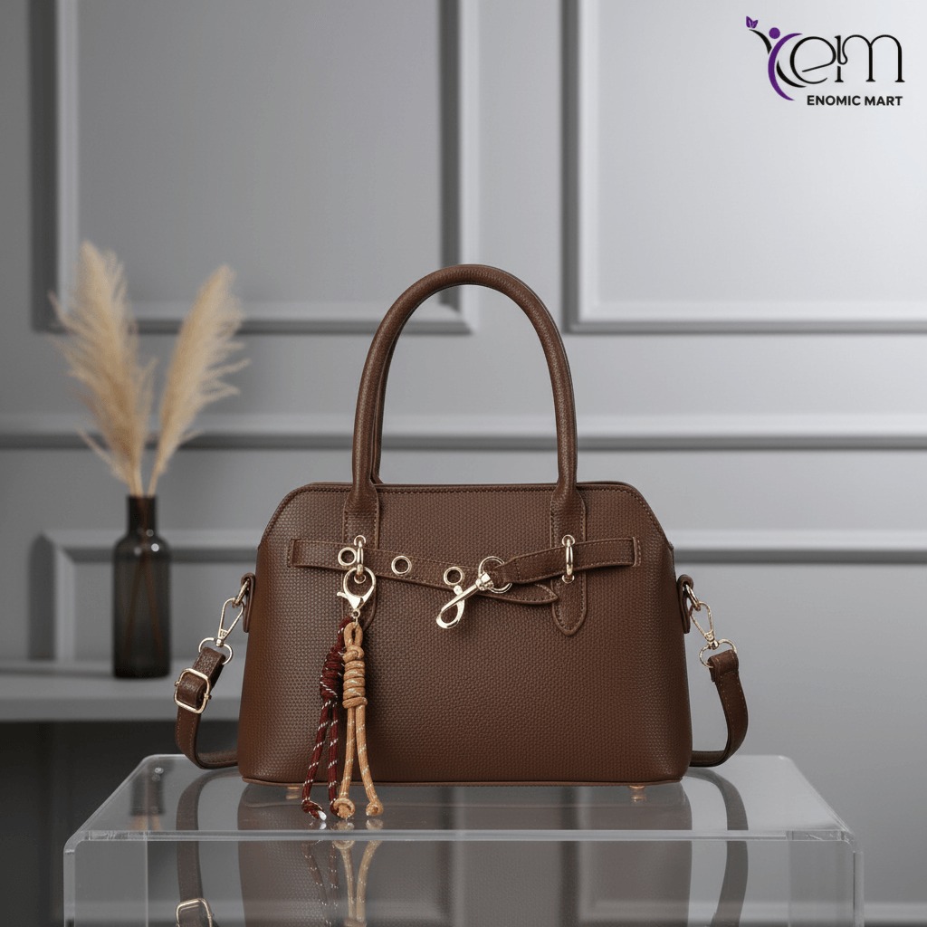 style with this elegant PU shoulder bag featuring thumbnail 5