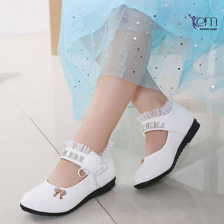 Kids Girls Princess Party Dress Shoes thumbnail 2