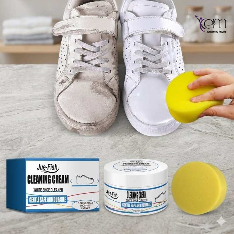 Jue Fish Little White Shoe Cleaning Cream Wash-Free