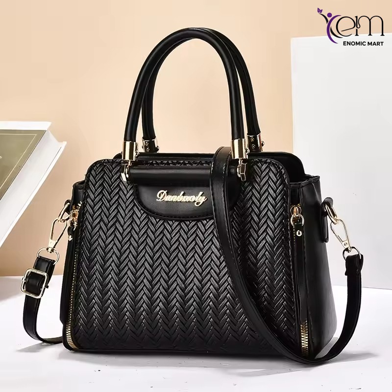 Popular High-End Woven Women's Clutch Bag
