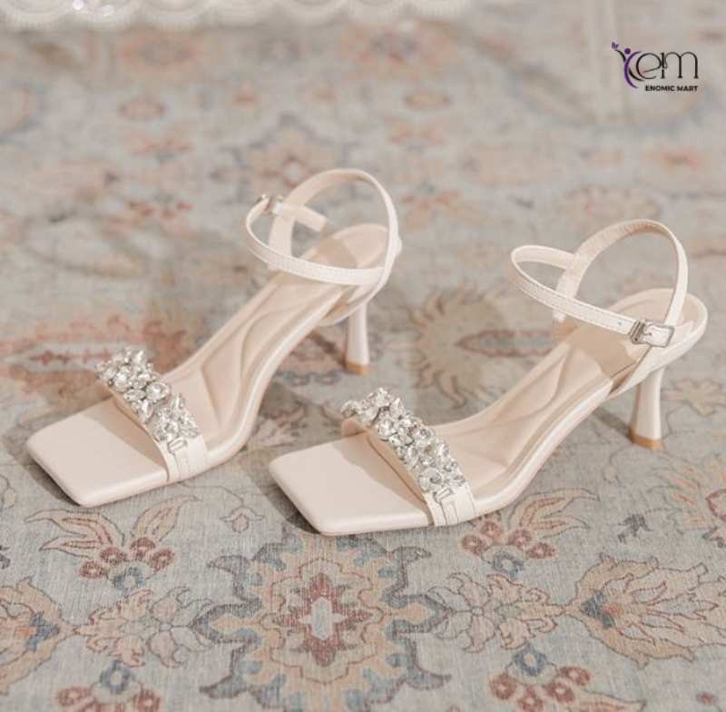Heels Women Pumps Strap Office Daily Dress Shoes