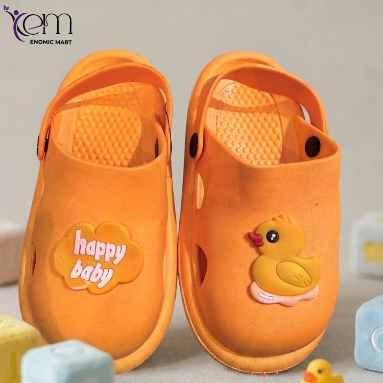 Unisex Children's PVC Ankle Clogs Non-slip Closed-toe Beach Sandals thumbnail 2