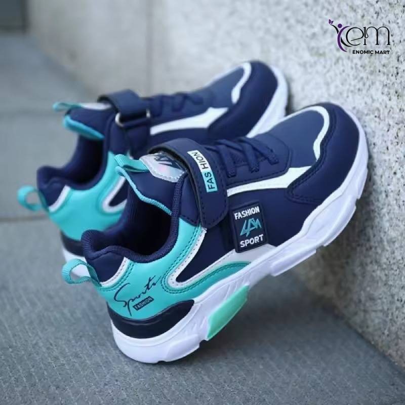 Wholesale Kids Velcro Casual Sports Sneaker thumbnail 2
