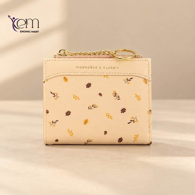 New Artistic Thin Two-fold Women Wallet