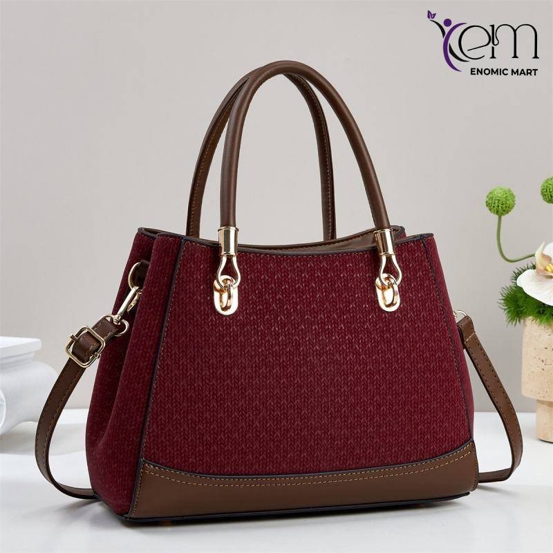 Women's Luxury New Design Single Zip PU Shoulder Handbag thumbnail 2