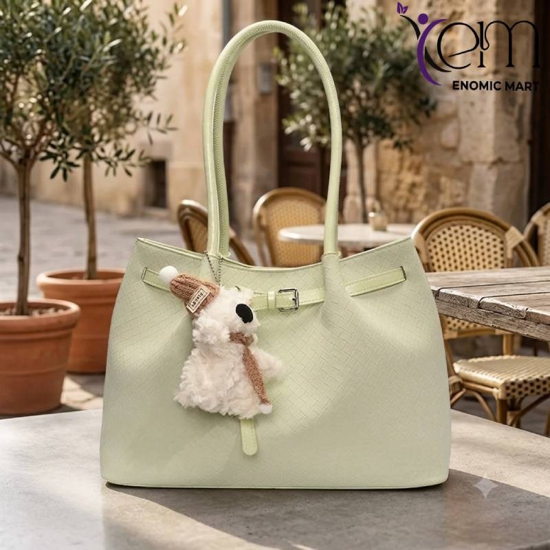 Spring and Summer New Fashion Gentle Style Simple Elegant Underarm Tote Bag thumbnail 3
