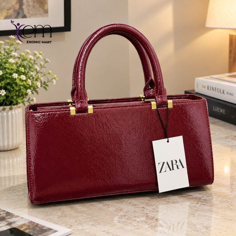 👜 ZARA Style Women's Fashion Handbag thumbnail 3