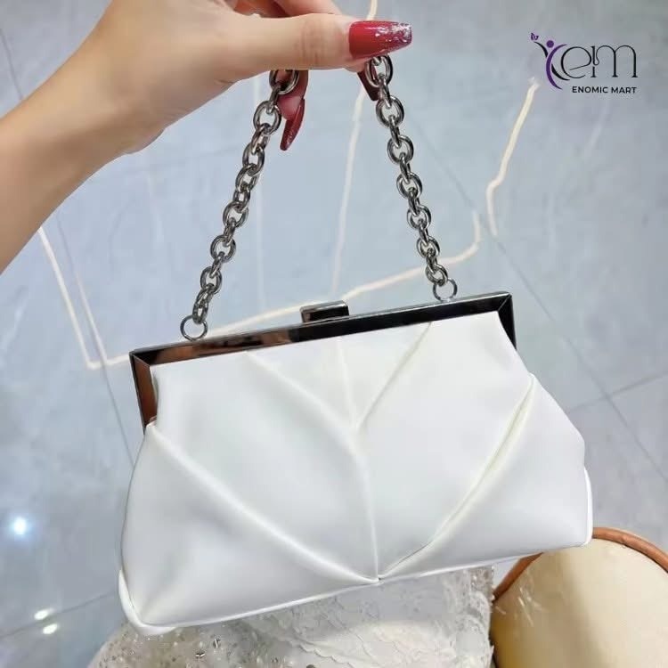 New Luxury Ladies Party Elegant PU Leather Handbag