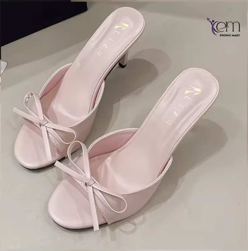 Women's Large Size PU Leather Stiletto Heel