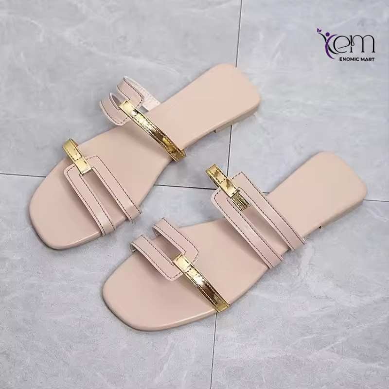 Summer Women's Open Toe Flat Casual Beach Sandals thumbnail 2