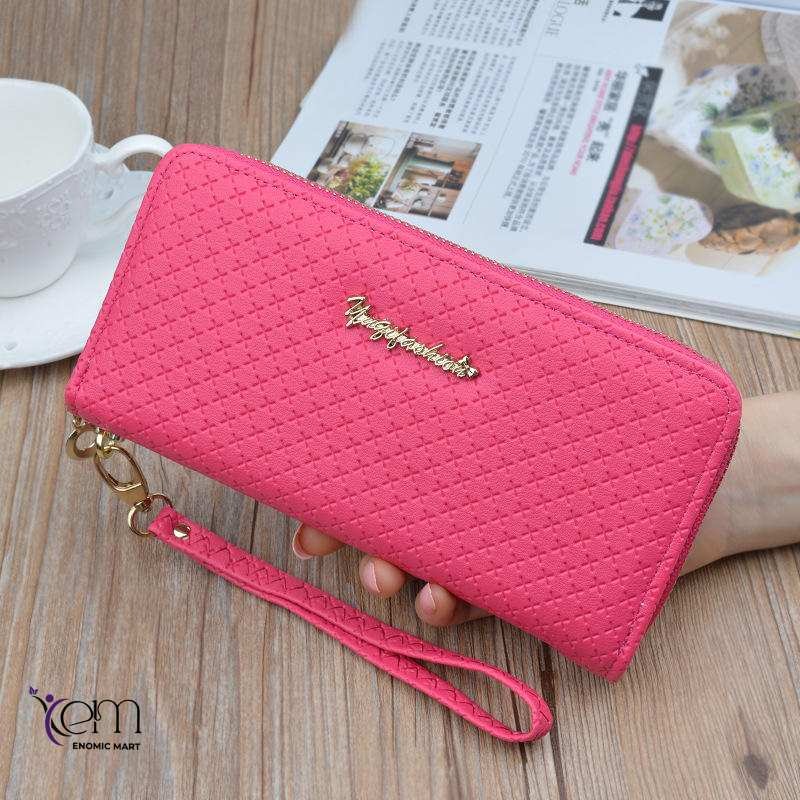 Hot Sale Real Saffiano PU Leather Women's Wallet thumbnail 3