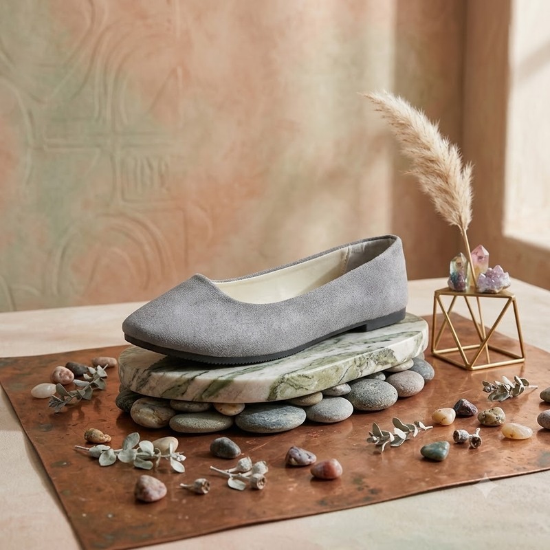 Women's Pointed Toe Ballet Flats thumbnail 9