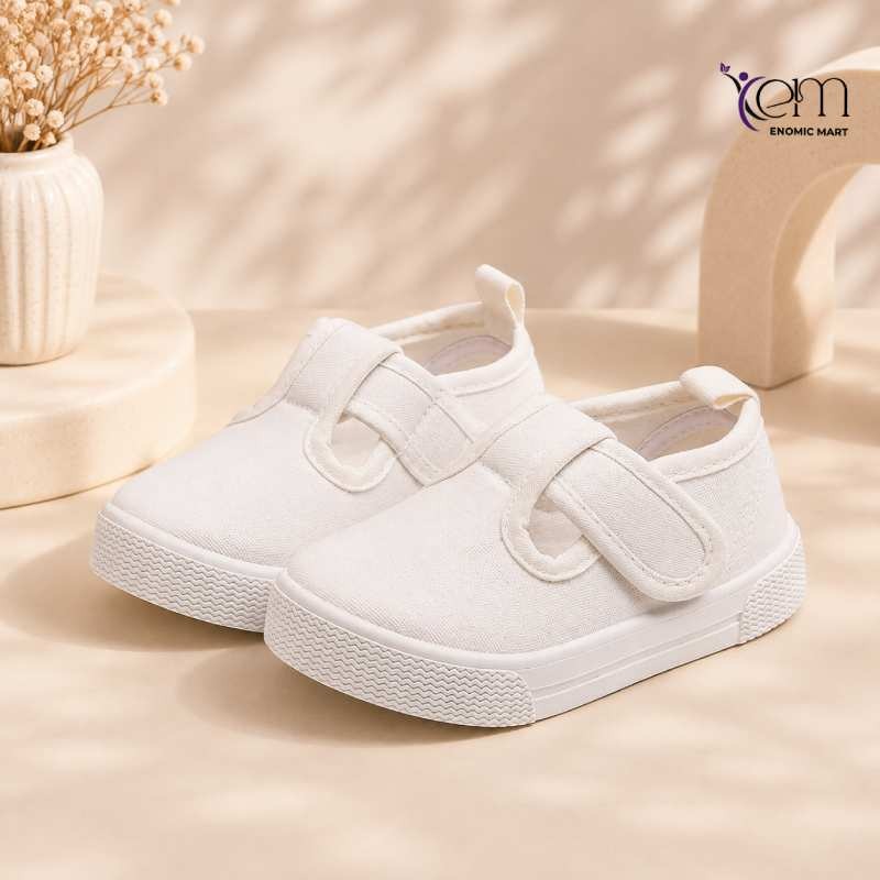 New Casual Boy Girl Canvas School Shoes