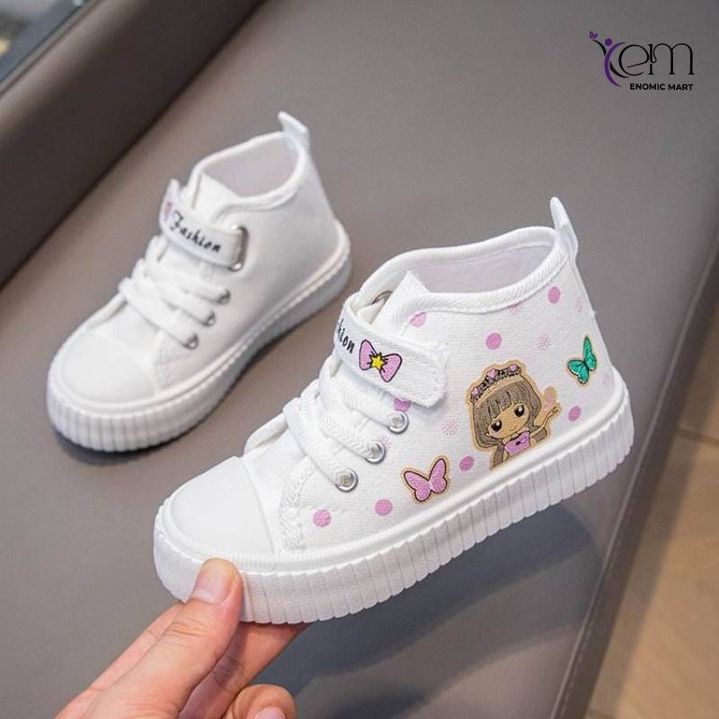 Cartoon Children's Korean Style Autumn High-Top thumbnail 2