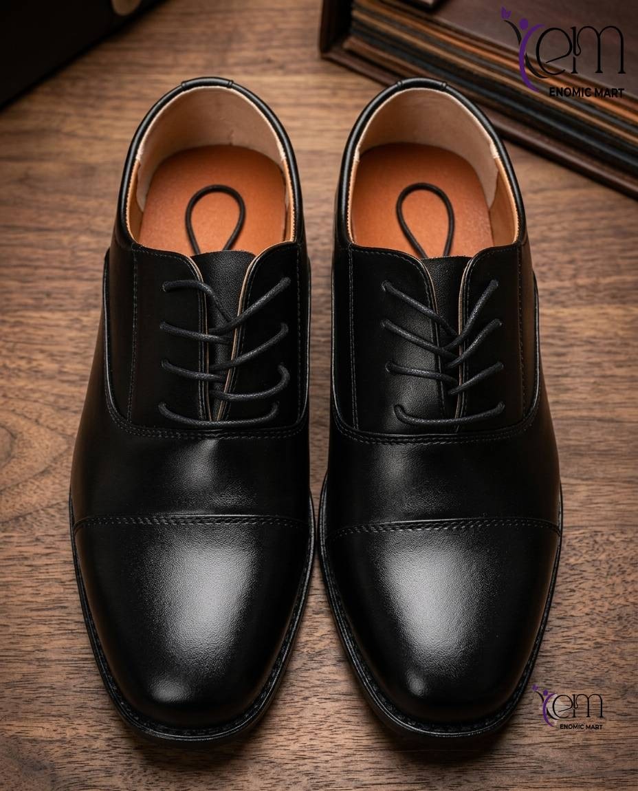 Genuine men's leather shoes