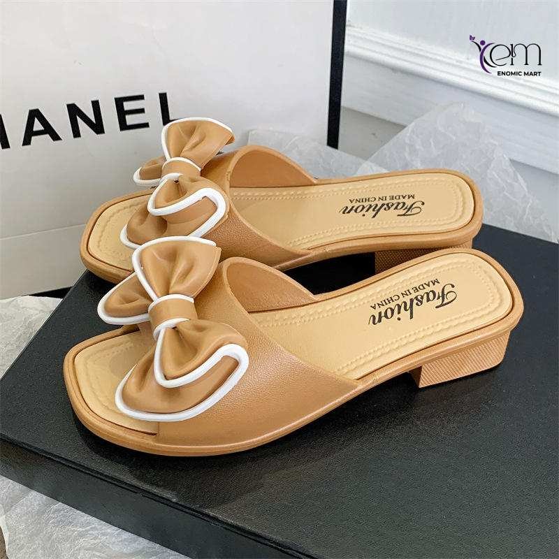 Women's New Fashion Open Toe Solid Block Heels Sandals thumbnail 2