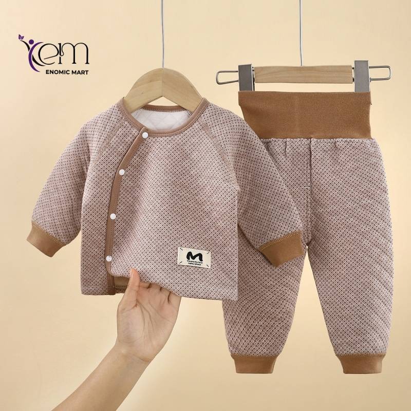 ❄️ Cozy Cotton Baby Winter Set – 2PCS | Boys & Girls thumbnail 2