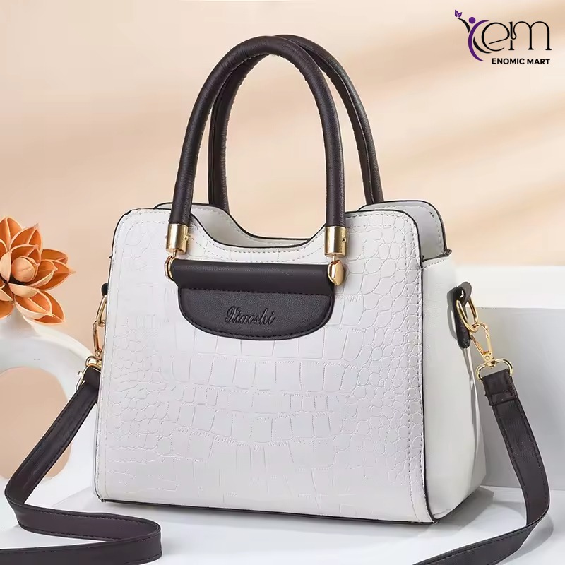 Big Brown Handbags Ladies Luxury Business Shoulder thumbnail 3
