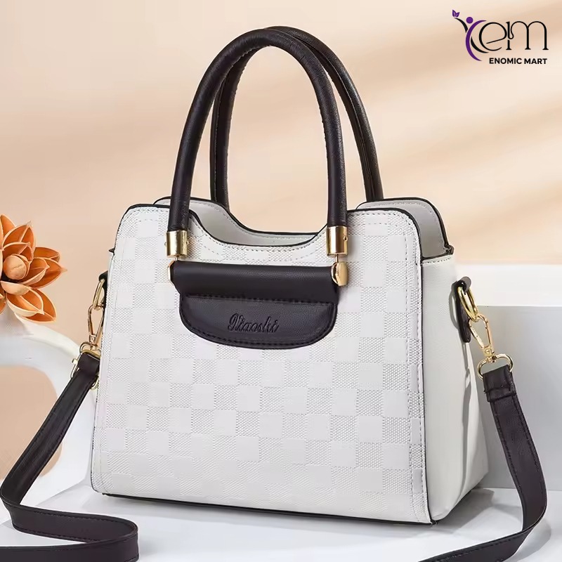 Big Brown Handbags Ladies Luxury Business Shoulder thumbnail 7