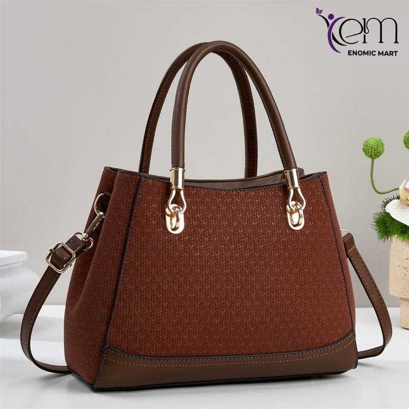 Women's Luxury New Design Single Zip PU Shoulder Handbag thumbnail 4