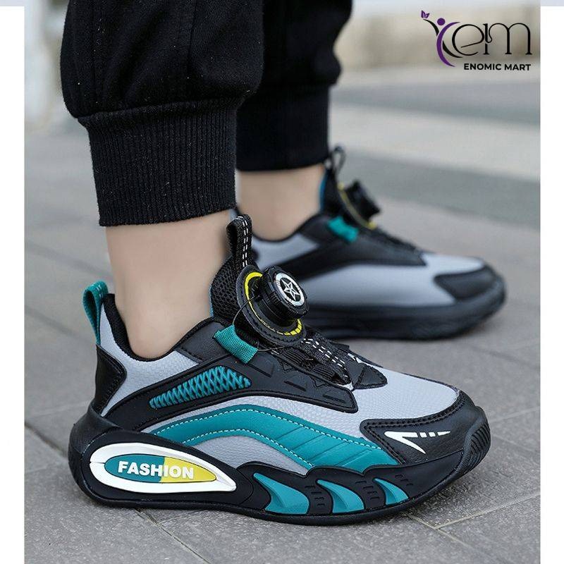 Kids Running Shoes Breathable Children's Fashion Sneakers thumbnail 4