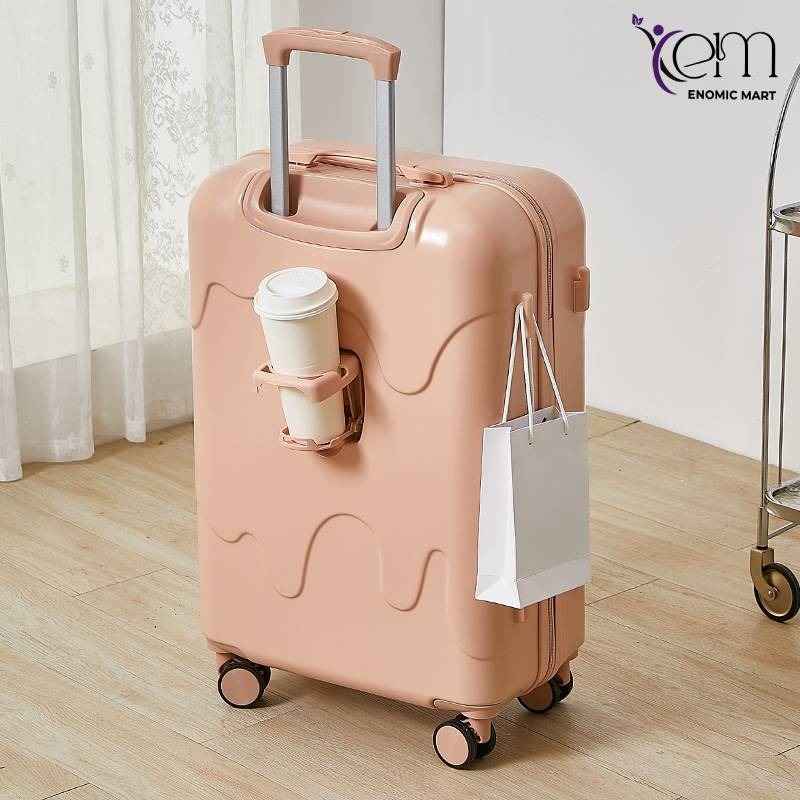 Suitcase Travel Suitcase ABS PC Combination Lock Luggage thumbnail 3