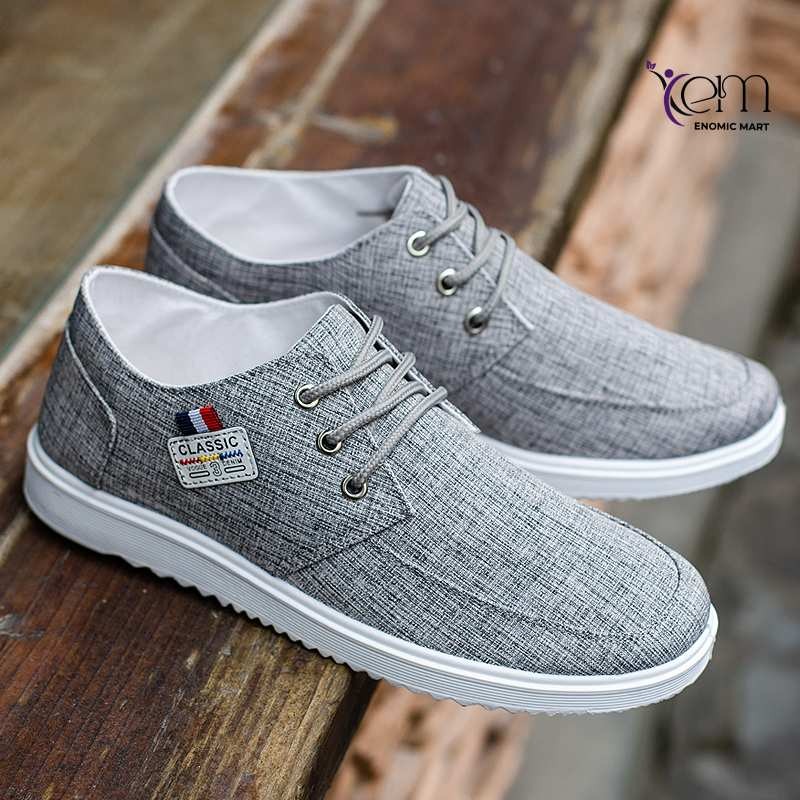 Male Korean Version Lace-up Low Top Board Shoes