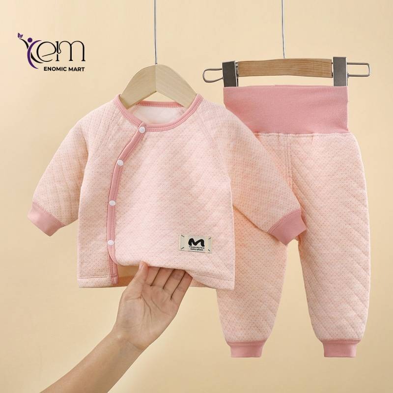 ❄️ Cozy Cotton Baby Winter Set – 2PCS | Boys & Girls