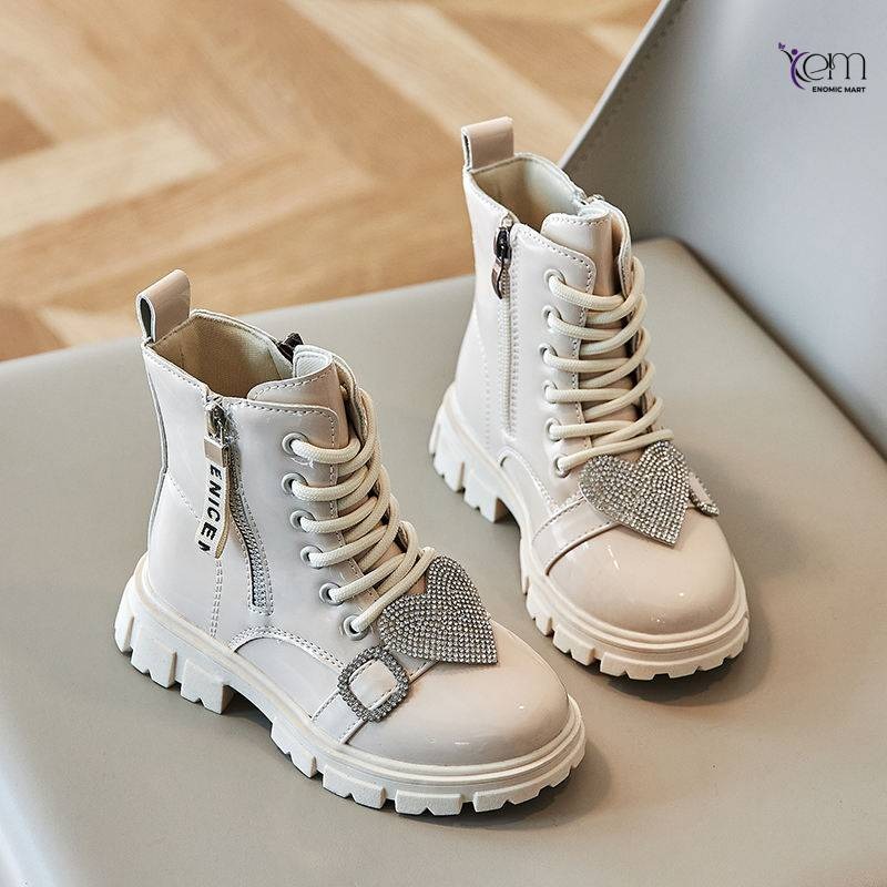 Kids Fashion Boots Shoes thumbnail 2