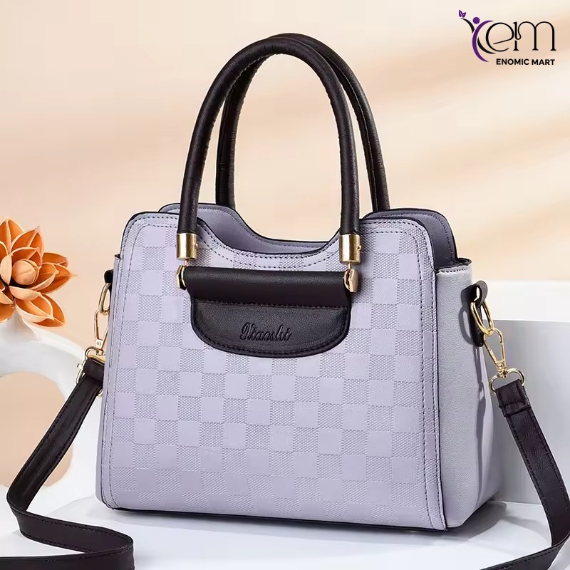 Big Brown Handbags Ladies Luxury Business Shoulder thumbnail 6