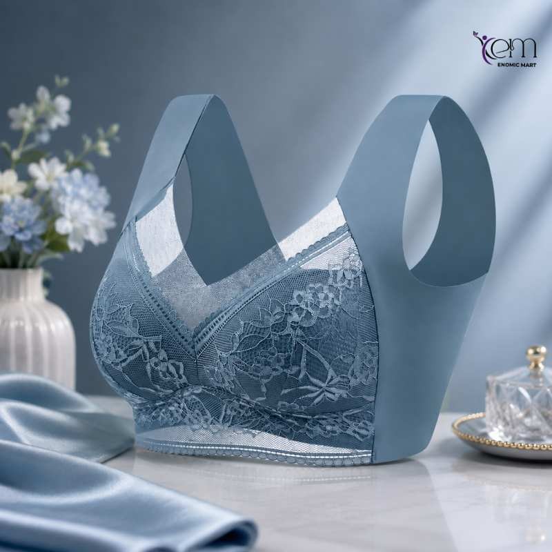 Beautiful Women's Plus-Size Push-up Anti-Sag Bra-Lace thumbnail 2
