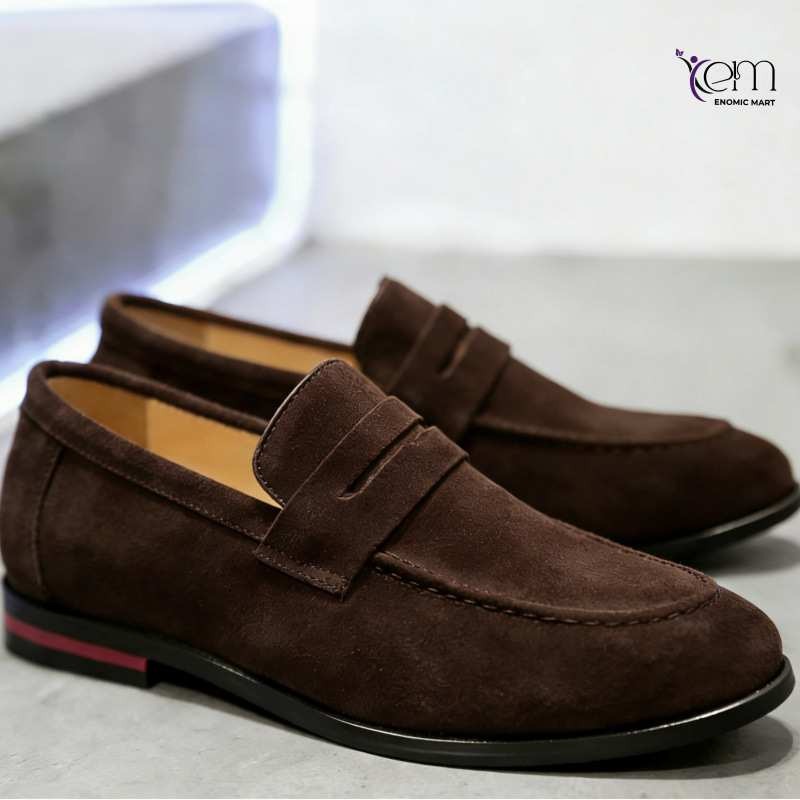 Wholesale Men's Suede Loafers thumbnail 2
